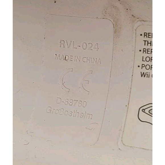 4Pcs OEM Racing Steering Wheel Nintendo Wii Controller RVL-024 MarioKart Genuine - Picture 7 of 7